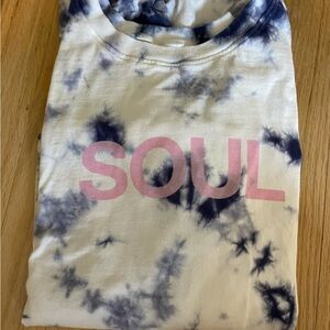 Soul Cycle Long Sleeve Tie Dye Shirt